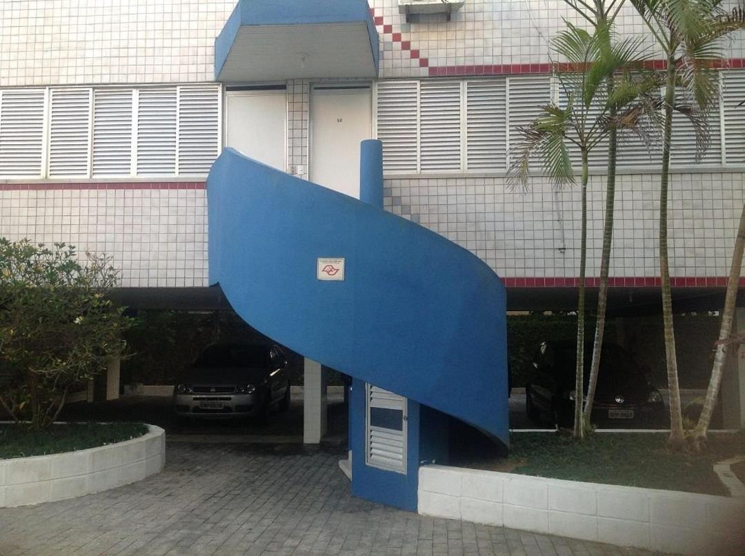 F-1 - Pé na areia do Guarujá - Praia do Tombo Apartamento Exterior foto